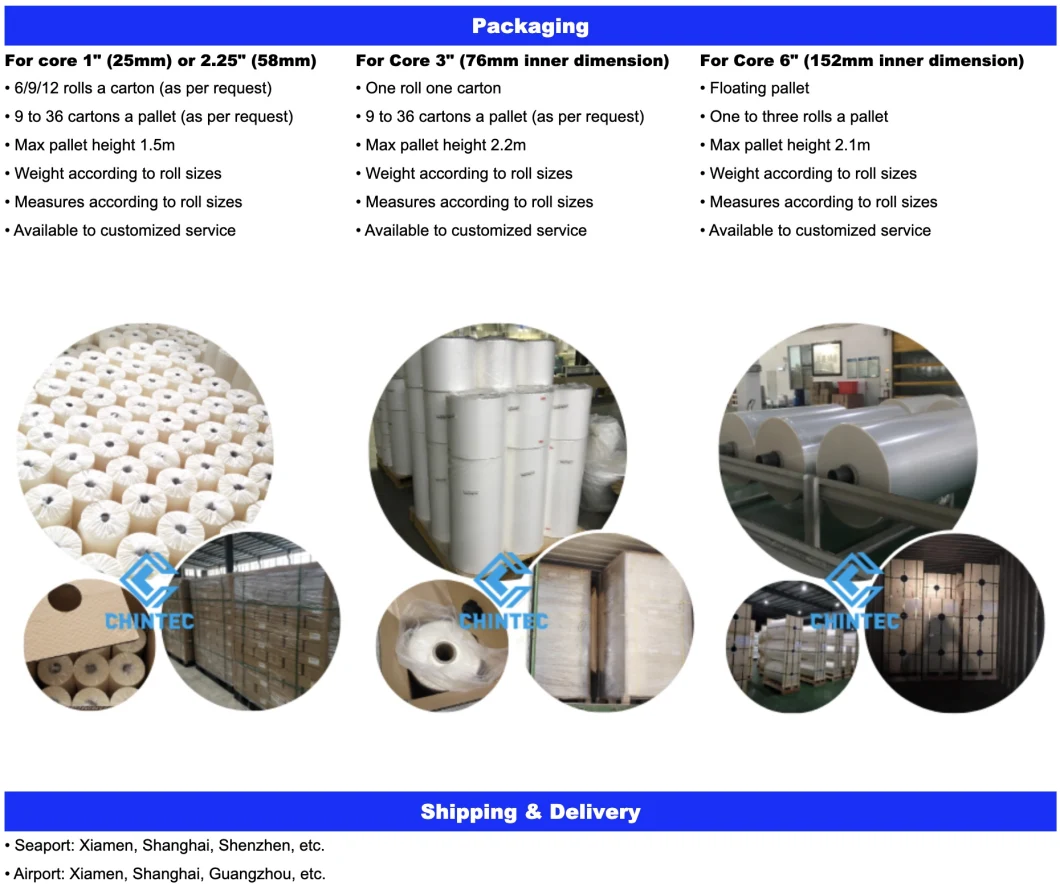 BOPP Plastic Film Heat Seal Laminating Film for Paper Laminating