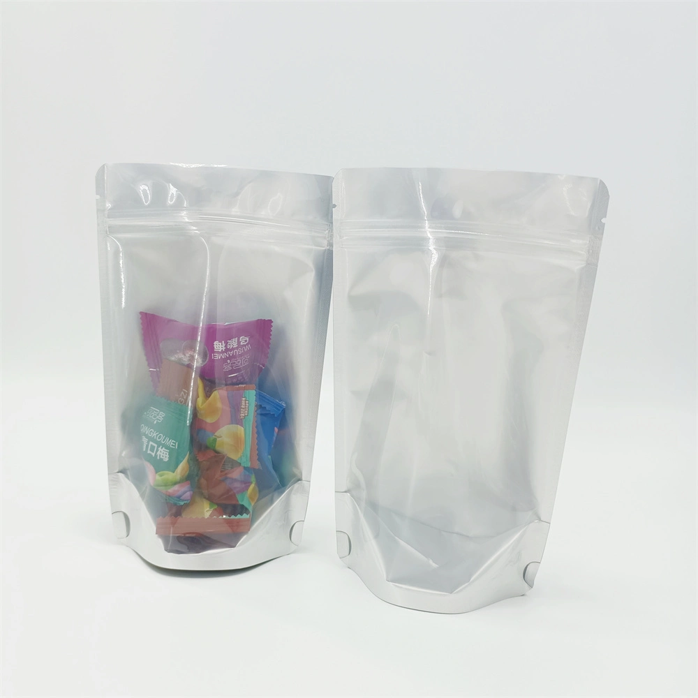 Sacchetto Stand up Custom Printed Food Grade Ziplock Snack Custom Plastic Pouch Packaging Food Packing Bag