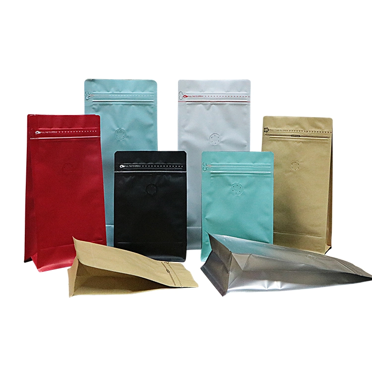 2021packaging Bags Supplier Package Sealing Bag with Logo with Valve Coffee Packaging Bag