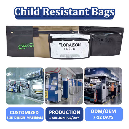 カスタム印刷ヒートシールフィルム 3.5 7 グラム 14 グラム 28 グラム 1 オンスのプラスチックキャンディクッキージッパーシール臭い防止スタンドアップ包装袋マイラーバッグ