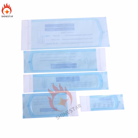 医療用マスクを包装するための滅菌医療用プラスチック紙袋