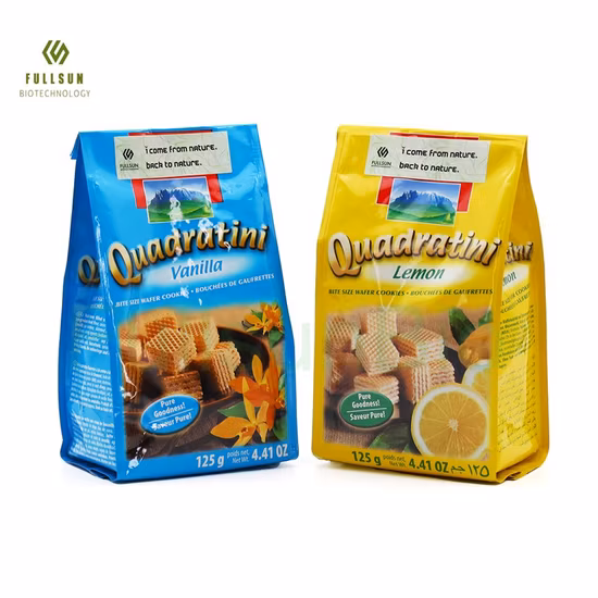 スパゲッティ包装用の背面閉鎖付きカスタマイズされたグラビア複合プラスチック袋