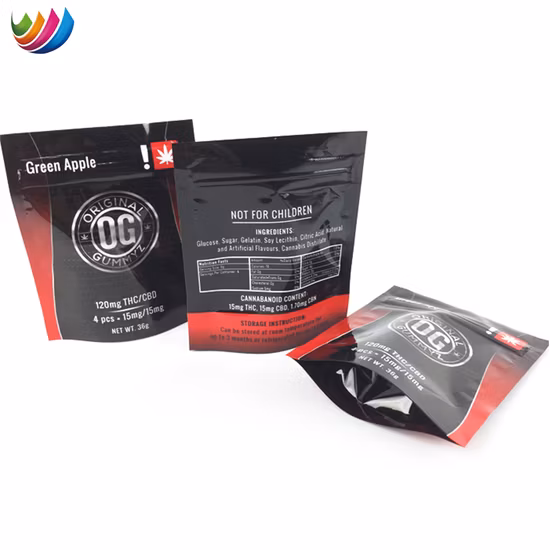 工場ヒート シール包装マイラー カスタム アルミニウム Folly Standbeutel Snackverpackung Keksbeutelverpackung
